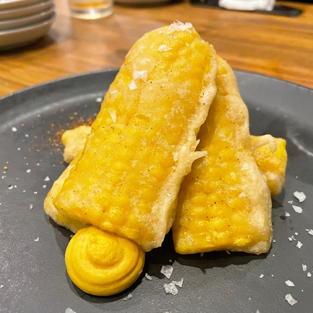 とうもろこしのフリットの画像