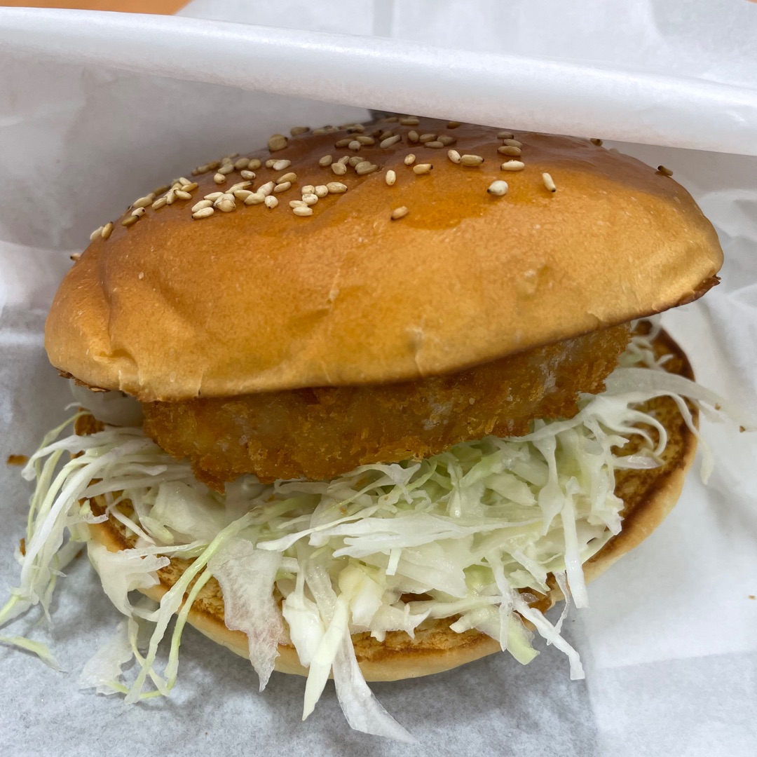 男爵コロッケバーガーの画像